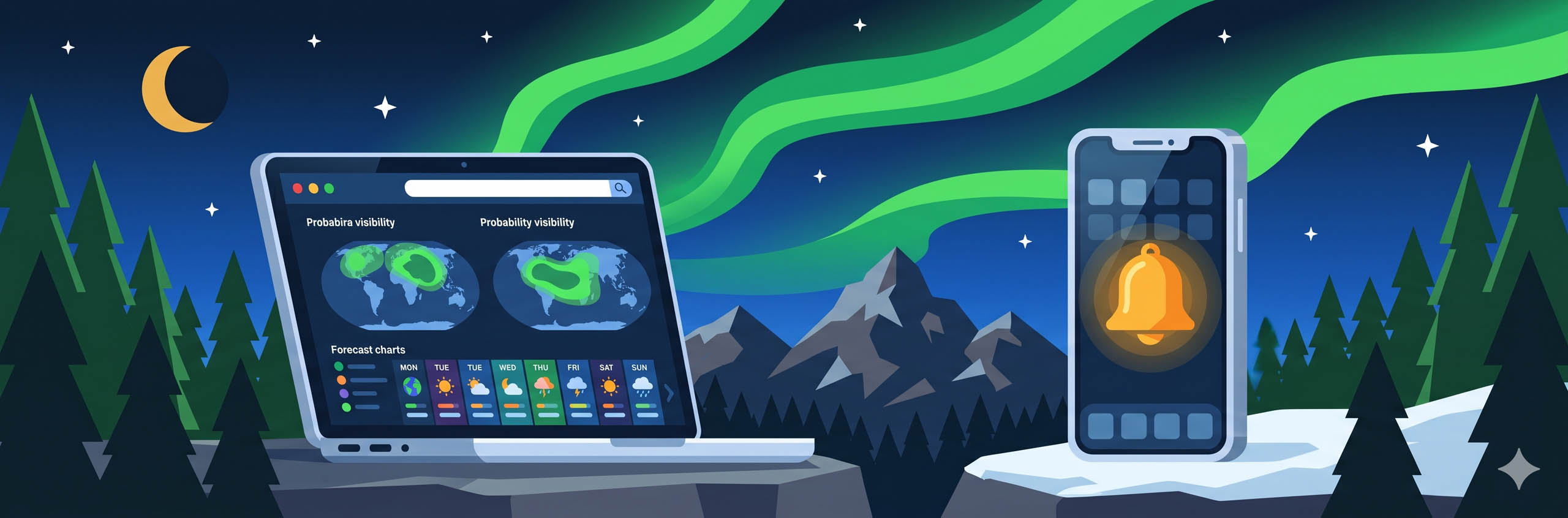 Northern Lights App or Website - Which Do You Need?
